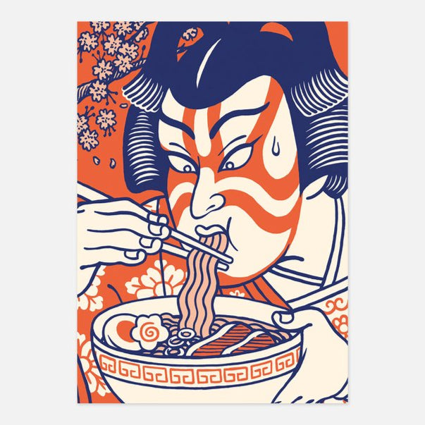 Postkarte - Kabuki Ramen
