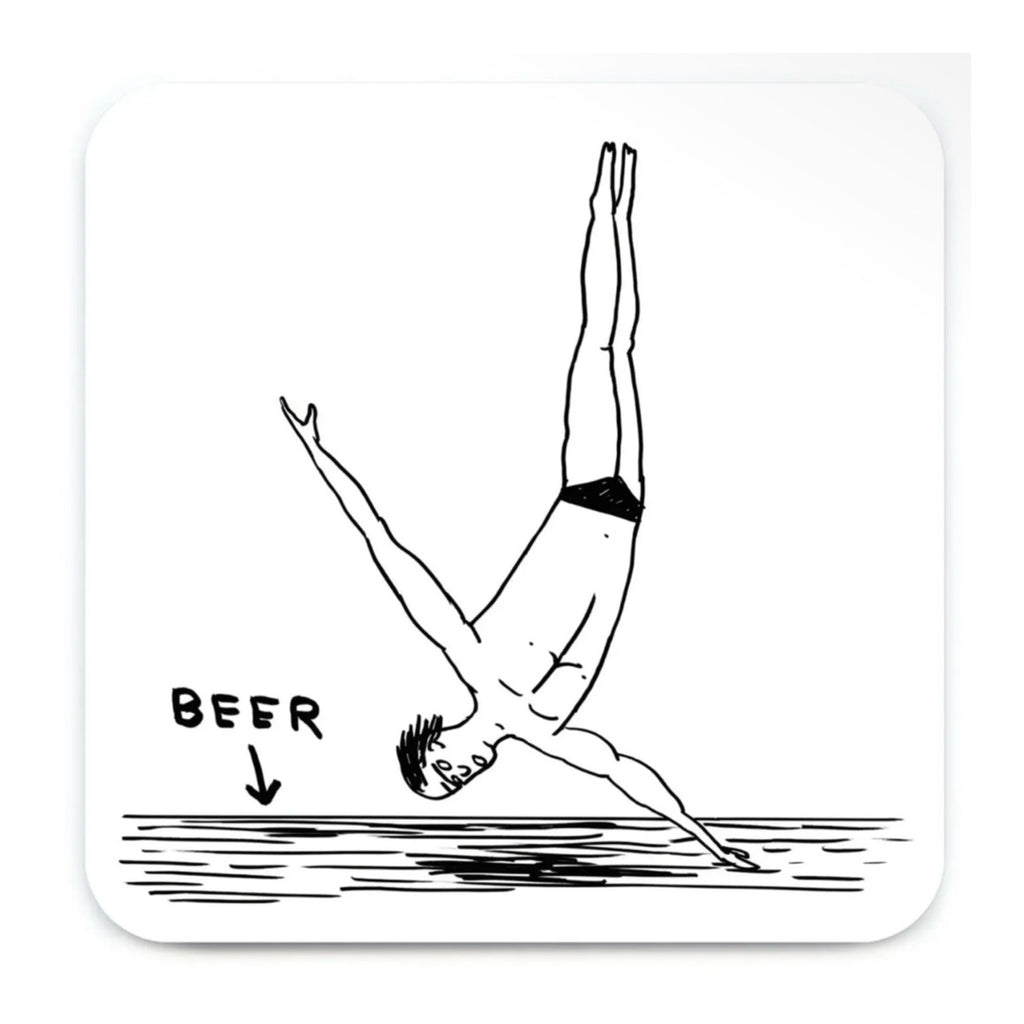 Untersetzer - Beer Dive