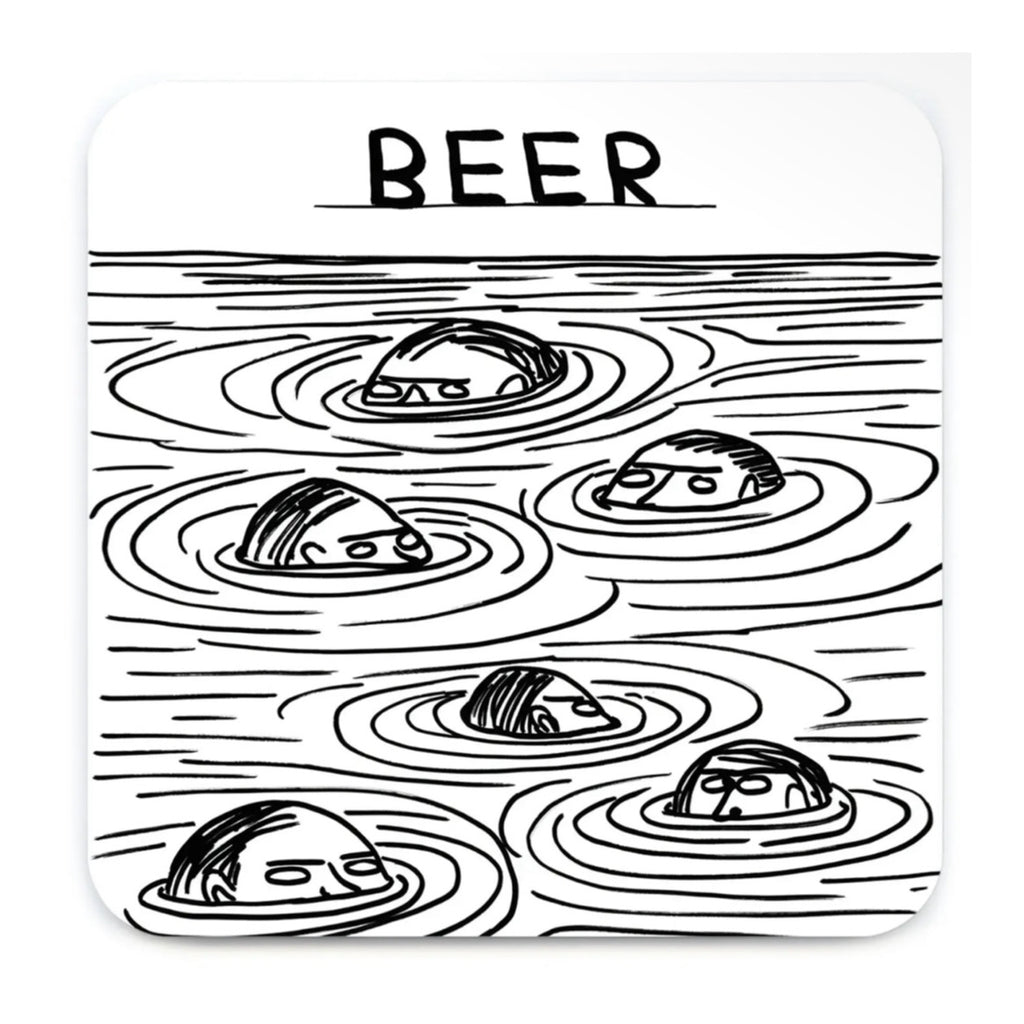 Untersetzer - Beer Heads