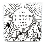Untersetzer - So Hungover