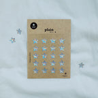 Stickerbogen - Silver Stars