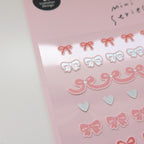 Stickerbogen - Bows (mini)
