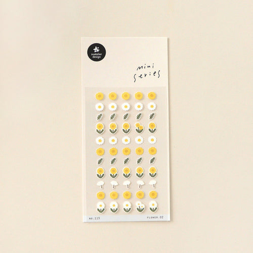 Stickerbogen - Flowers (mini)