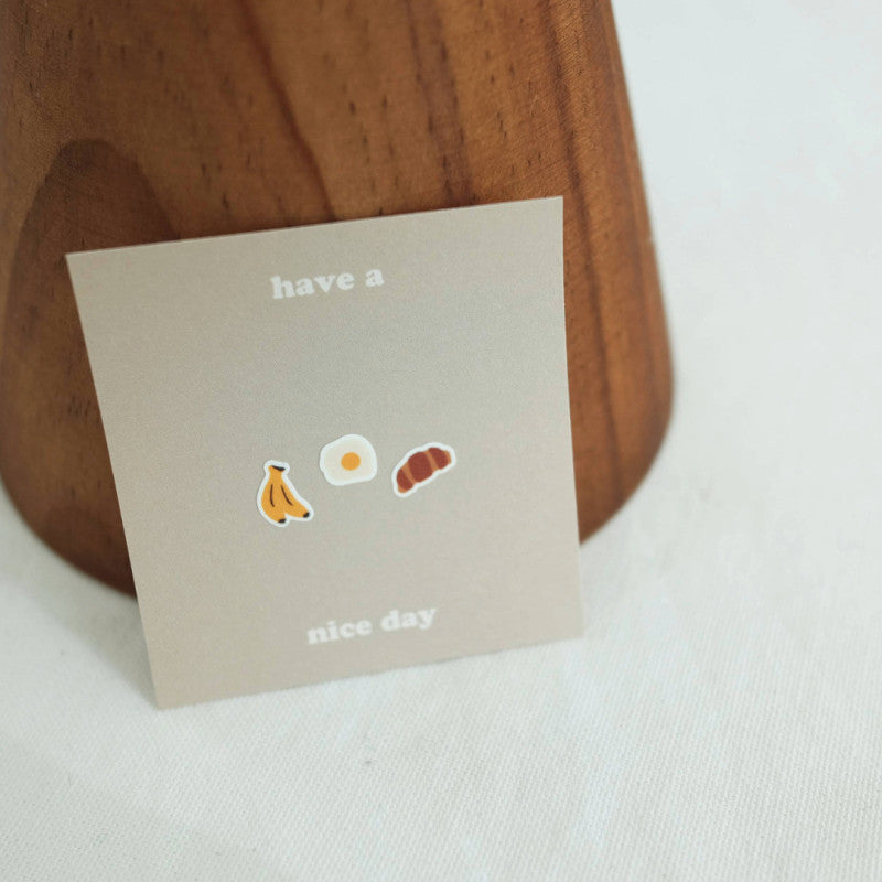 Stickerbogen - Breakfast (mini)