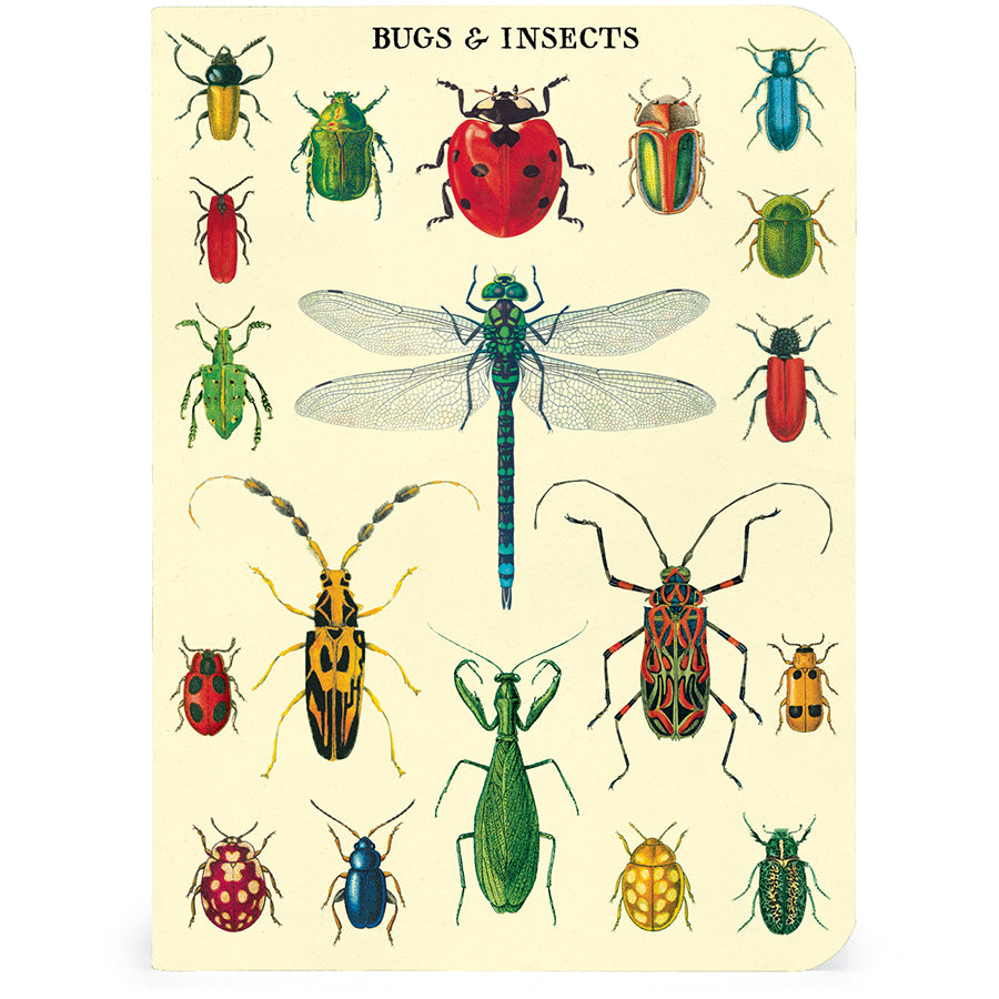 Mini Notizbuch - Bugs & Insects