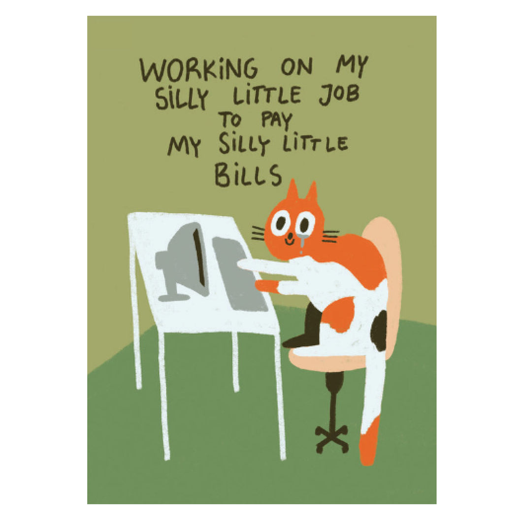 Postkarte - Silly Little Bills