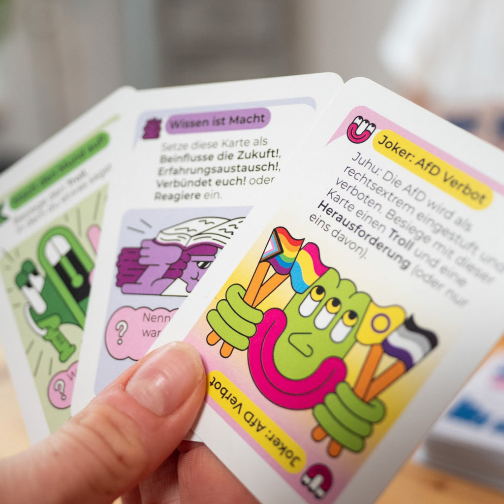 Spiel "Mach den Mund auf gegen Sexismus"