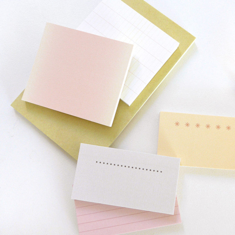 Haftnotizzettel - 3er Set Pastels