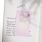 Haftnotizzettel - Pink Gradient