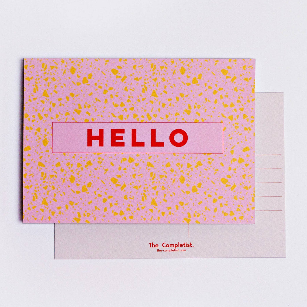 Postcard - Hello