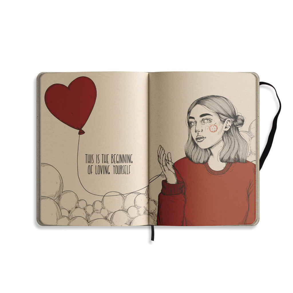 Undatierter Matabooks Planner A5 'Embrace'