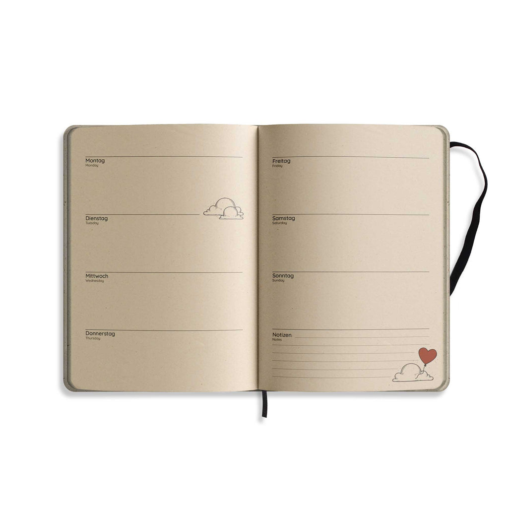 Undatierter Matabooks Planner A5 'Embrace'