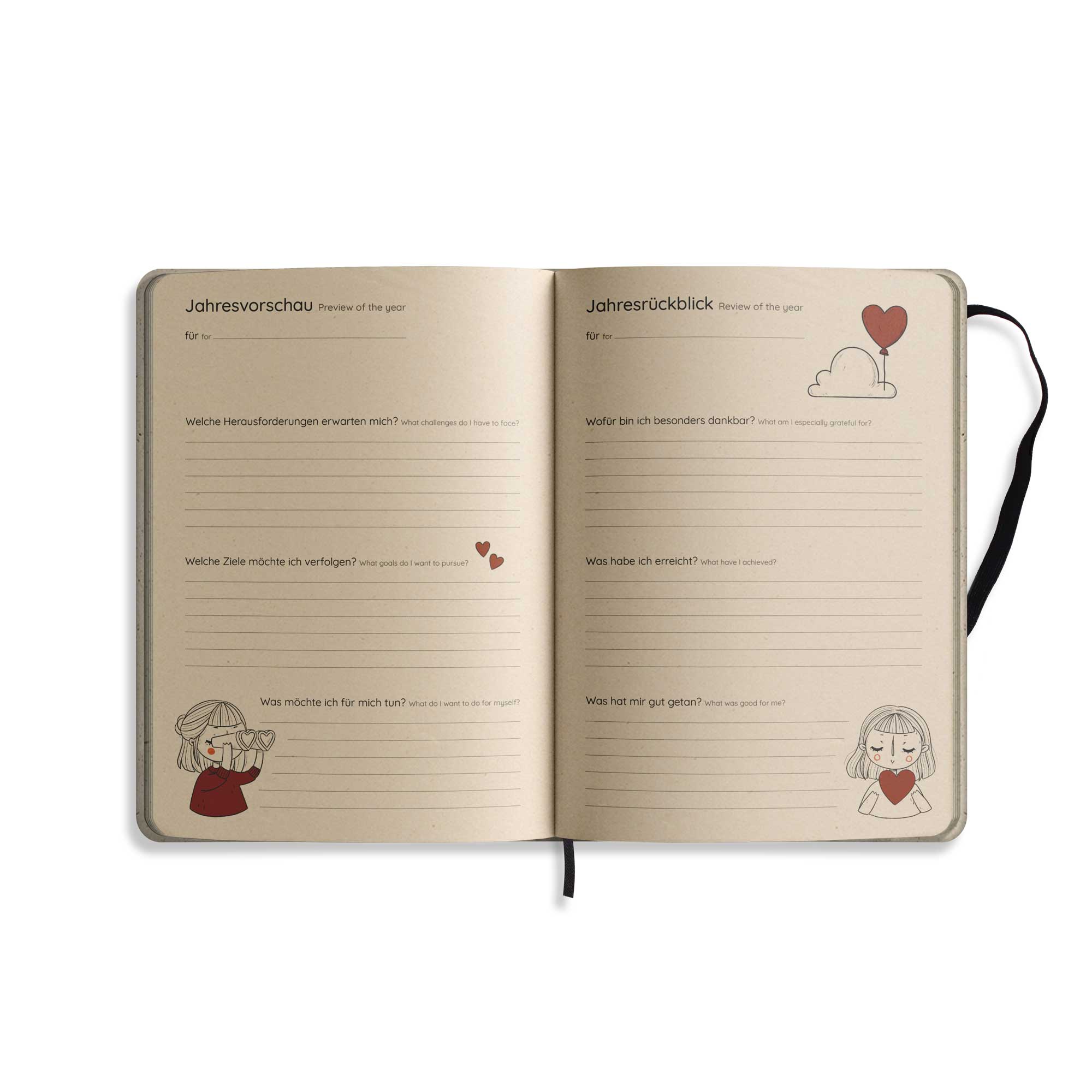 Undatierter Matabooks Planner A5 'Embrace'