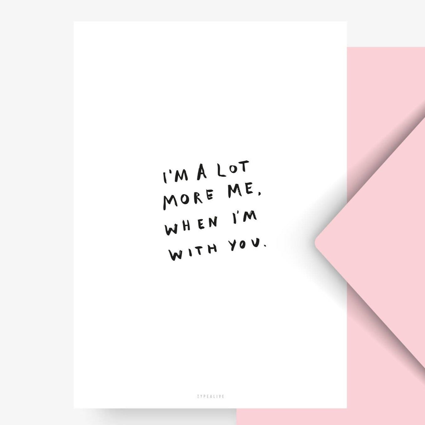 Postkarte - A Lot More Me