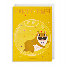 Grußkarte - Party Time