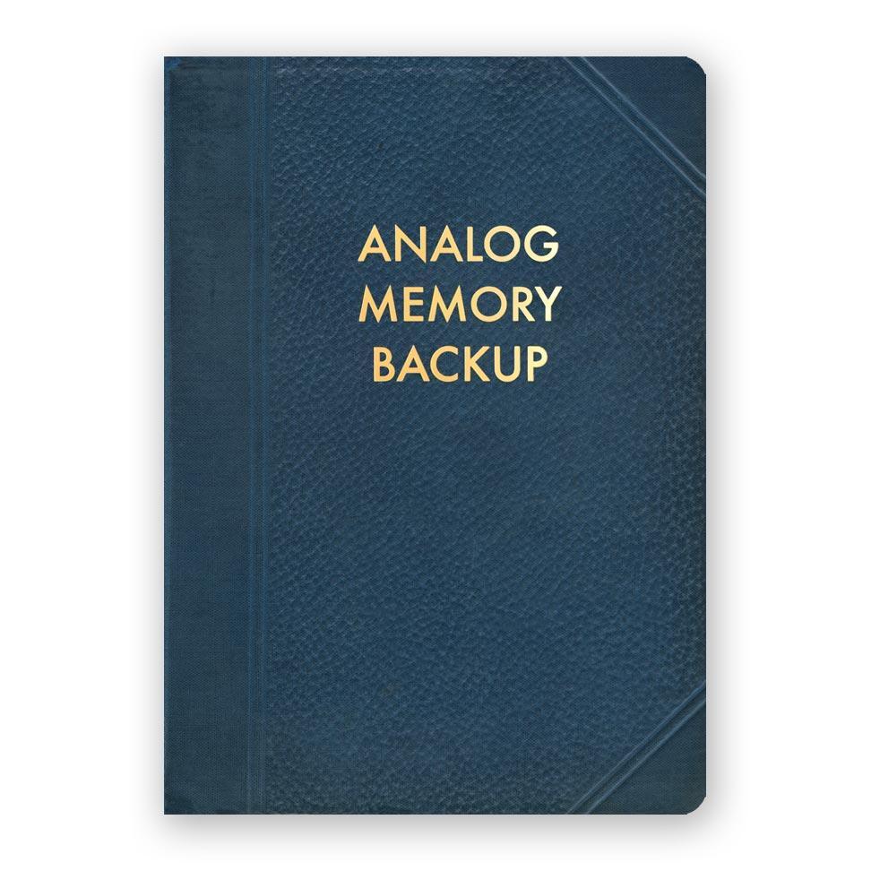 Notizbuch - Analog Memory Backup