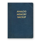 Notizbuch - Analog Memory Backup