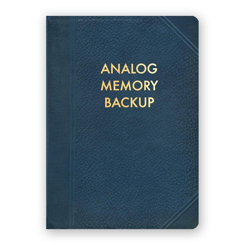 Analog Memory Backup Notebook