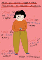 Postkarte - Angst & Panik