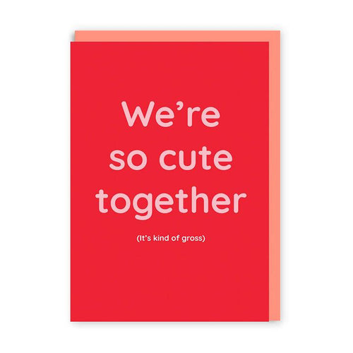 Grußkarte - We're so cute together