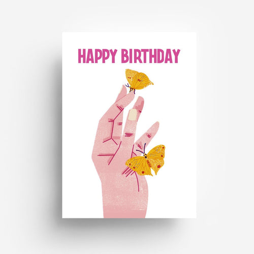 Postcard - Birthday Hand