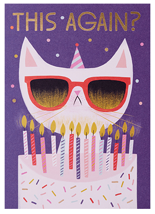 Grußkarte - This Again?