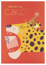 Grußkarte - Eat All The Cake