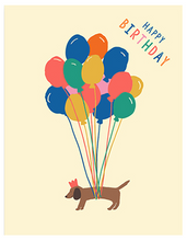 Grußkarte - Balloon Dog