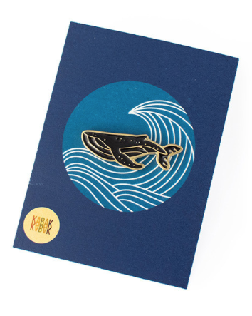 Whale Pin