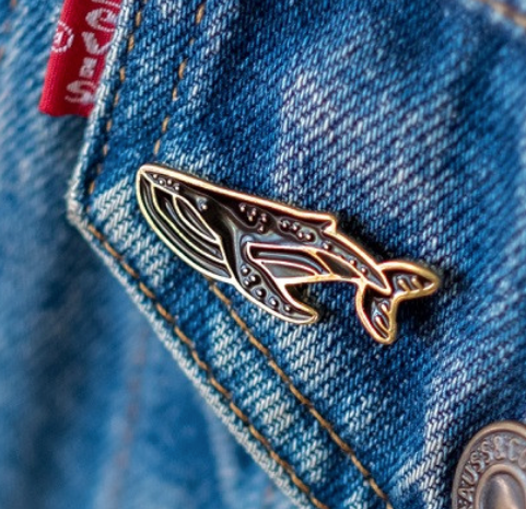 Whale Pin