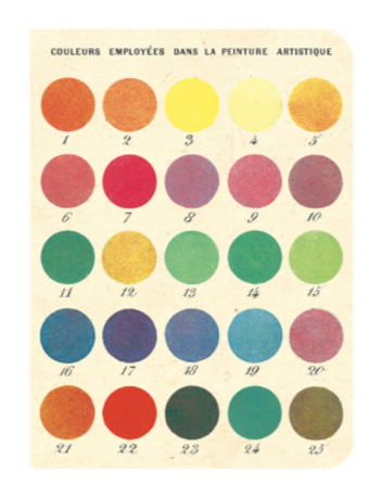 Mini Notizbuch - Colors