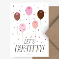Postcard - Lets Par-Titty