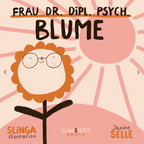 Frau Dr. Dipl. Psych. Blume Comic