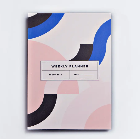Flatlay Weekly Planner A5 - 'Tokyo'