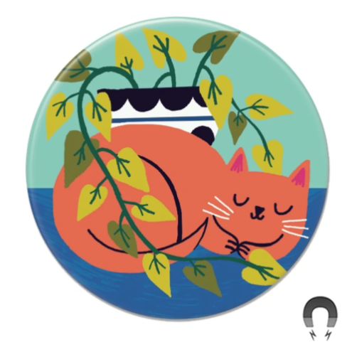 Magnet - Plant Cats