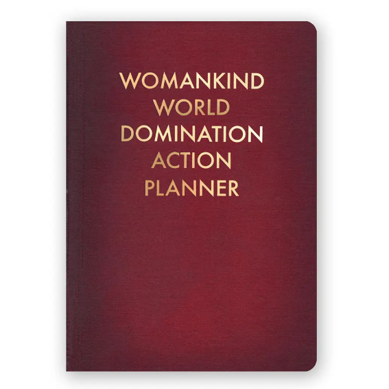 Notizbuch - Womankind World Domination Action Planner