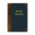 Notizbuch - Band Names