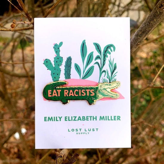 Pin - Eat Racists