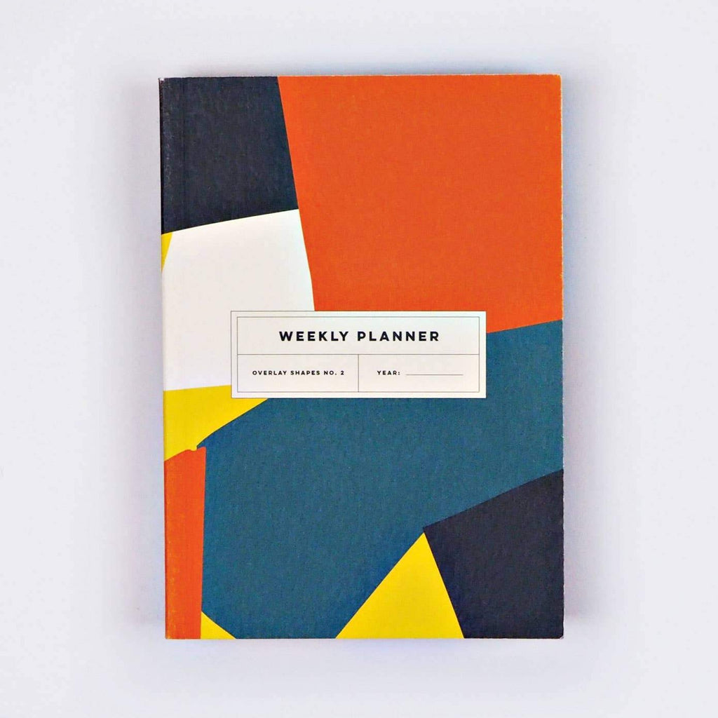 Wochenplaner undatiert A6 - 'Overlay Shapes'