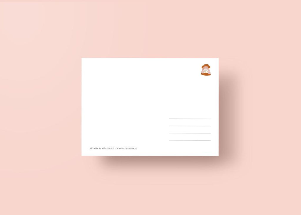 Postkarte - Define Your Own Femininity