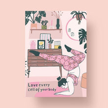 Postcard -Love Every Cell