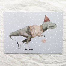 Postkarte - T-Rex