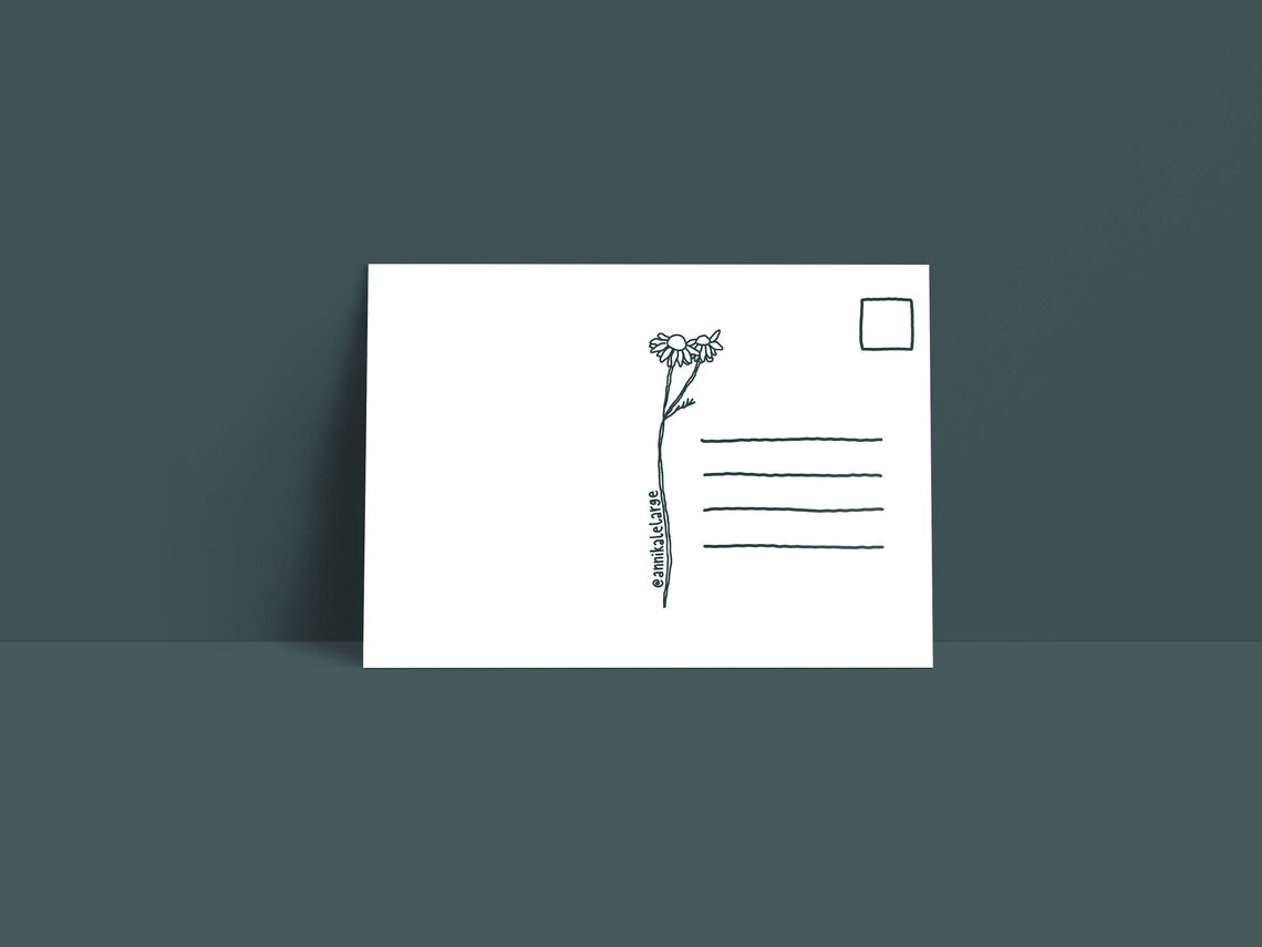 Postkarte - Merry Kiss-My-Ass