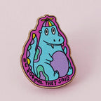 Pin aus Holz - Dinosaur