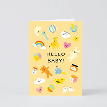 Grußkarte - Hello Baby!