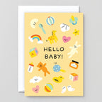 Grußkarte - Hello Baby!