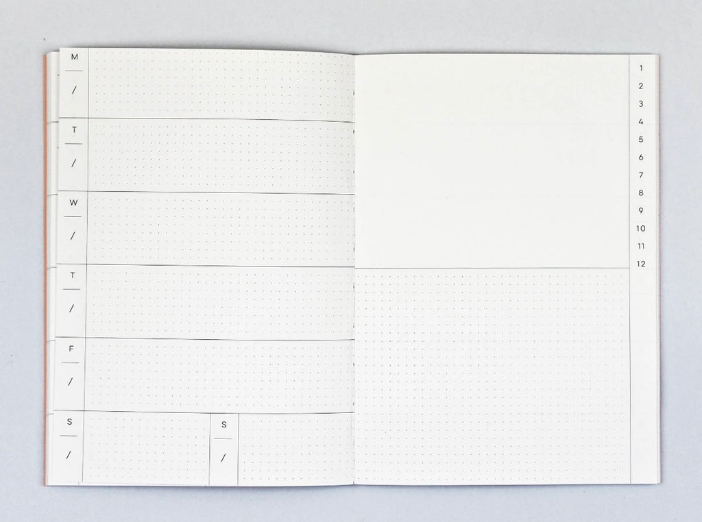 Wochenplaner undatiert A5 - 'Orchard'