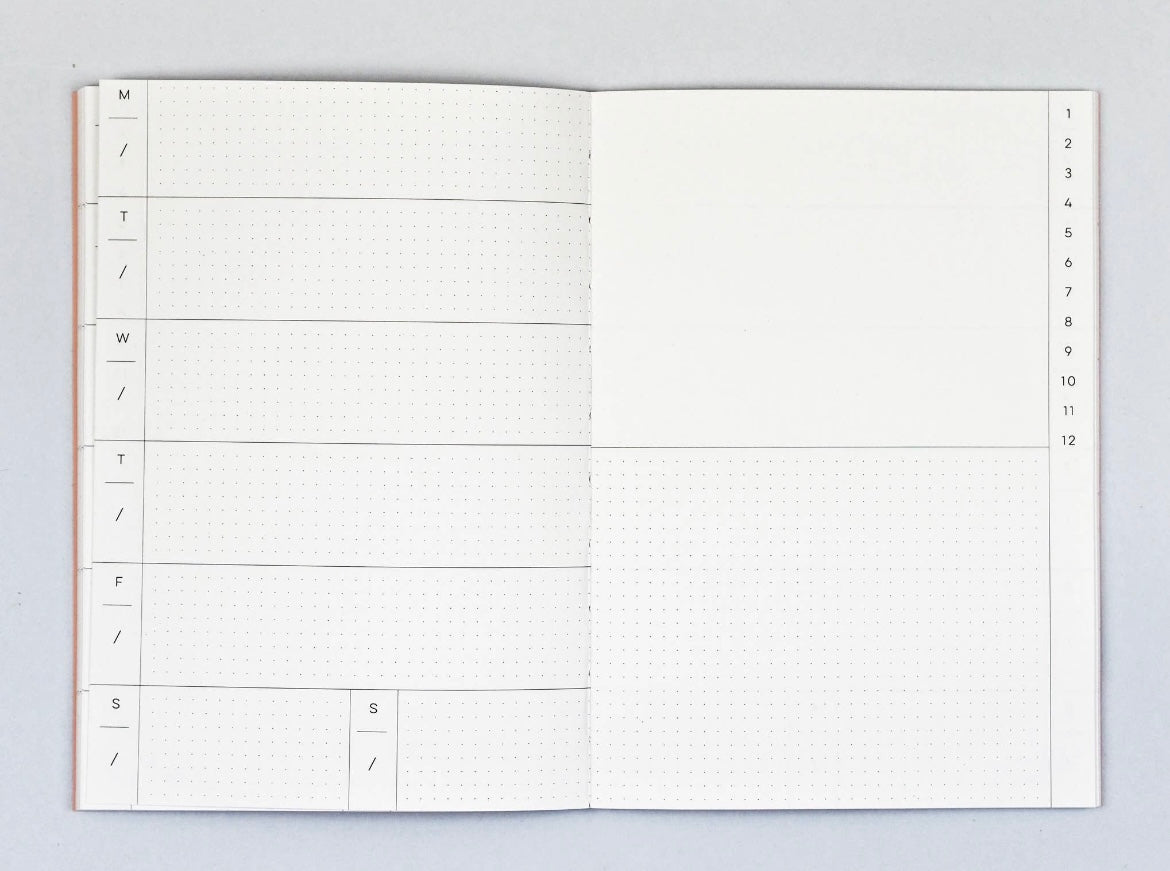 Wochenplaner undatiert A5 - 'Orchard'