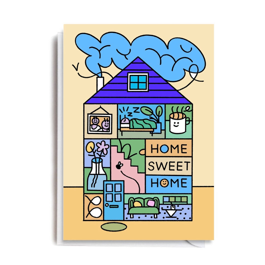 Grußkarte - Home Sweet Home