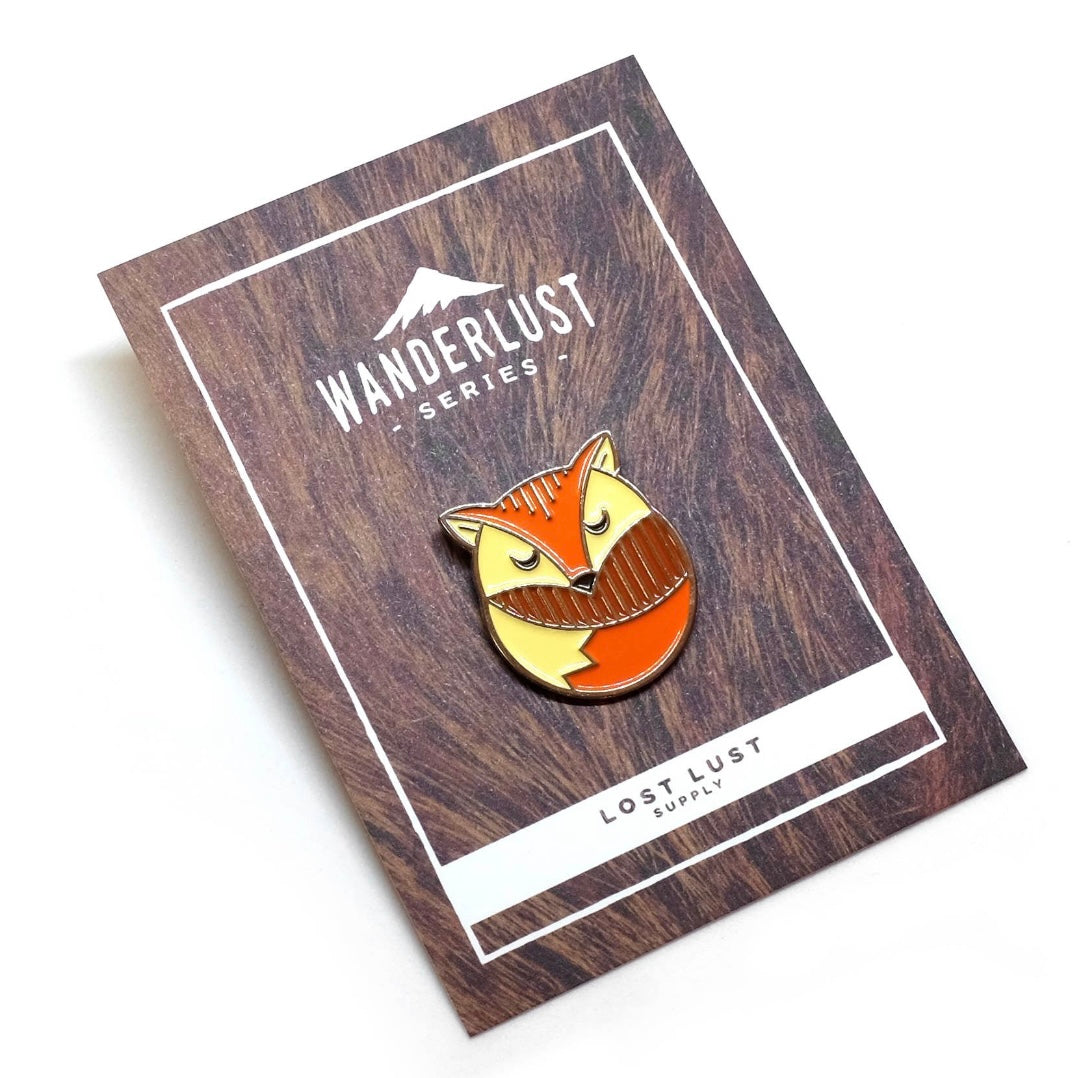 Pin - Sleepy Fox